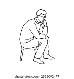 Lost in Deep Quiet Thoughts
