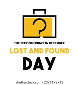 Lost and Found Day. The second friday in December. Eps 10.