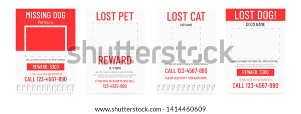 900 Lost Animal Customizable Design Templates Postermywall