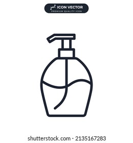 Symbol für Loop-Flasche-Symbol-Vorlage für Grafik- und Webdesign-Kollektion, Vektorgrafik