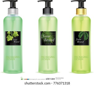 Lotion bottle.illustration vector
