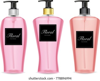Lotion bottle.illustration vector
