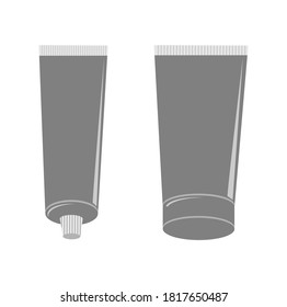 Vector de botella de loción y cosmética