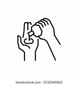 lotion cream icon sign vector