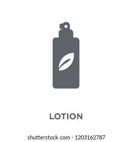 lotion icon. lotion design concept from  collection. Simple element vector illustration on white background.