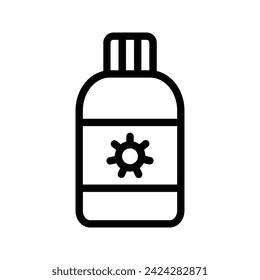 Lotion icon. sign for mobile concept and web design. vector illustration