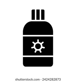 Lotion icon. sign for mobile concept and web design. vector illustration