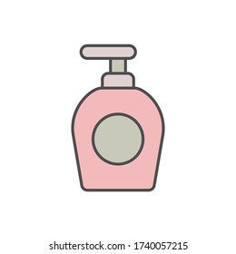 Icono de posición. Sencillo esquema coloreado vector de iconos de belleza para ui y ux, sitio web o aplicación móvil