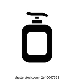 lotion icon vector design template simple and clean