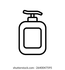 lotion icon vector design template simple and clean