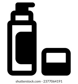lotion icon vector illustration asset element