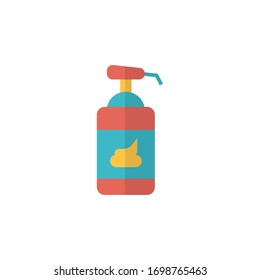 lotion icon vector illustration flat style design. isolated on white background