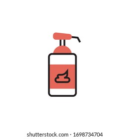 lotion icon vector illustration modern style design. isolated on white background