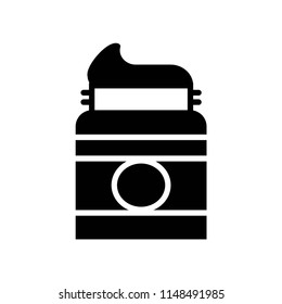 Lotion icon vector icon. Simple element illustration. Lotion symbol design. Can be used for web and mobile.