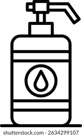 Loción Nuevo Vector de diseño de iconos creativos