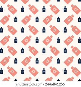 Lotion outstanding trendy multicolor repeating pattern vector illustration design