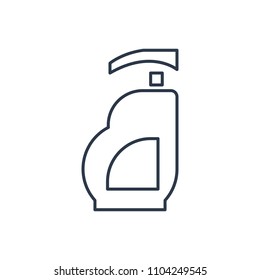 Lotion tube icon. Isolated package and lotion tube icon line style. Premium quality vector symbol drawing concept for your logo web mobile app UI design.