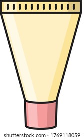 lotion vector flat color icon 