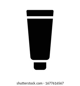 lotion vector glyph flat icon 
