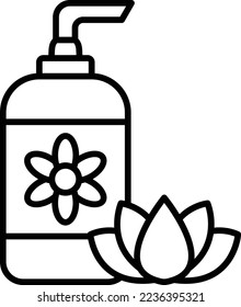 Lotion vector icon. Can be used for printing, mobile and web applications.