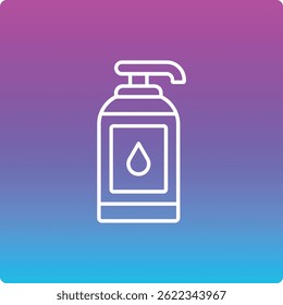 Lotion vector icon. Can be used for printing, mobile and web applications.