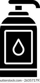 Lotion vector icon. Can be used for printing, mobile and web applications.