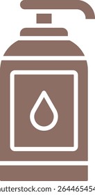 Lotion vector icon. Can be used for printing, mobile and web applications.