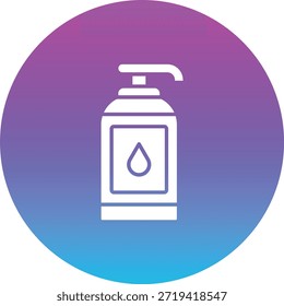 Icono de Vector de loción. Se puede utilizar para aplicaciones de impresión, móviles y de Web.