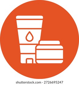 Ilustración de diseño de icono de Vector de loción