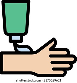 lotion Vektorgrafik auf transparentem Hintergrund.Premium-Qualität symmbols.Stroke Vektorsymbol für Konzept und Grafikdesign.