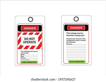 LOTO system. Lock tag locked safety danger lockout do not operate.
Lock out Tag out.
Lock energy.FOR MECHANICAL,FOR ELECTRICAL, FOR OPERATOR.