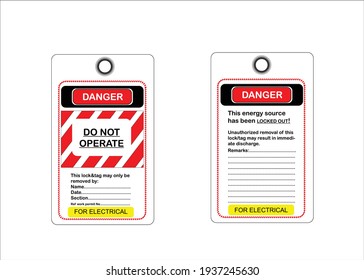 LOTO system. Lock tag locked safety danger lockout do not operate.
Lock out Tag out.
Lock energy.FOR MECHANICAL,FOR ELECTRICAL, FOR OPERATOR.