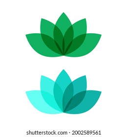 Lotos flower calm pictogram icon. Lotus logo cartoon illustration symbol shape vector