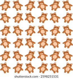 lots of bears image on a white background