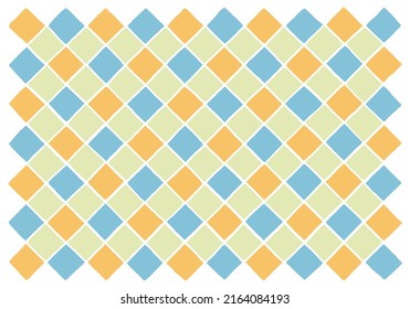 Lots of colorful squares as background, texture, pattern. Hand Drawn. Freehand drawing. Doodle.	