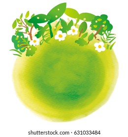 Lots of green earth