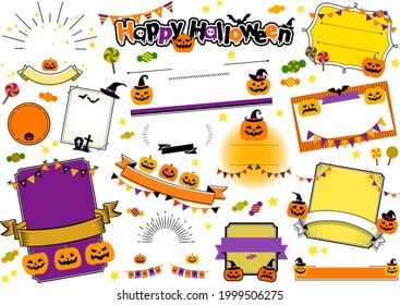 Lots of Halloween blow-up sets.