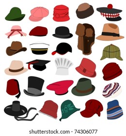 Lots of Hats Set 04