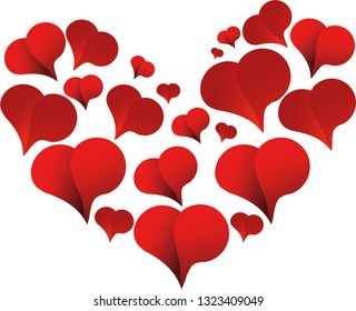 Lots of hearts