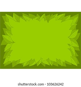 Lots of leaves background
