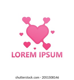 Lots of love logo template design