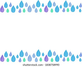 Lots of rainy day frame