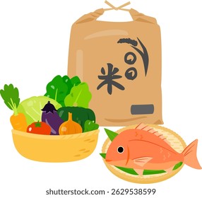 Muito arroz, legumes e dourada