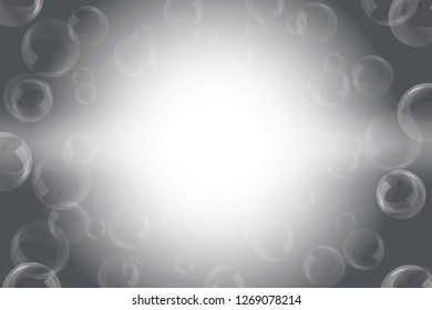 Lots of soap bubble background wallpaper, water bubbles, light color background material