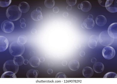 Lots of soap bubble background wallpaper, water bubbles, light color background material
