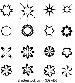 lots suns and stars