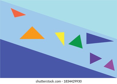 Lots of triangles. I mean just 7.