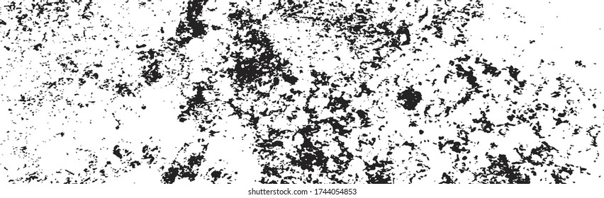 Lots of white splashes on white panoramic background - vector Illustration