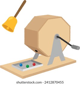 Lottery is the act of drawing lots. Drawing lots prepared in advance, predicting the line of fortune, determining the trend, etc.