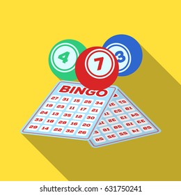 Lottery.Old age single icon in flat style vector symbol stock illustration web.